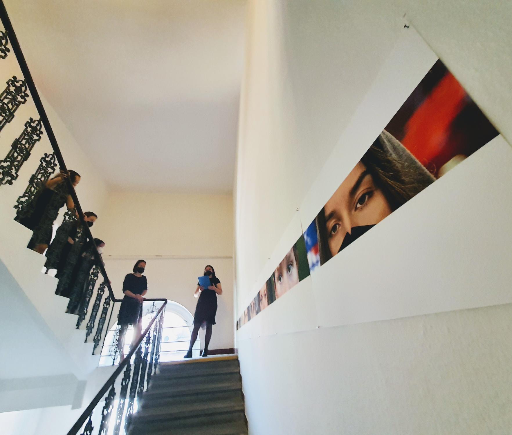 Fotografie z obhajoby maturit