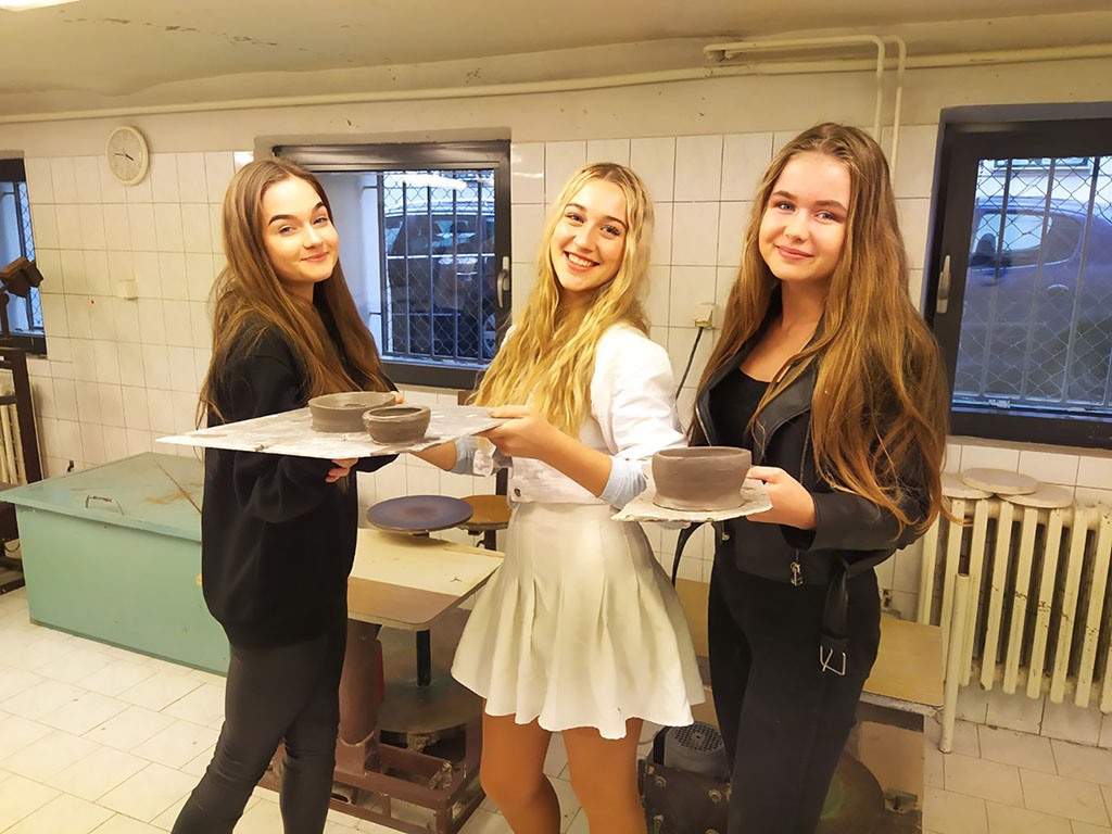 Fotografie z workshopu Keramiky
